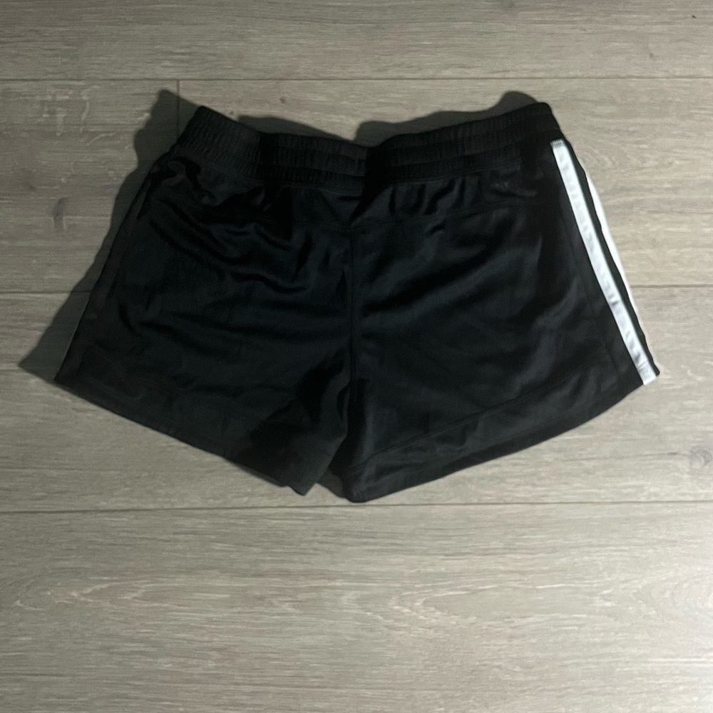 Adidas Black & White Striped Short